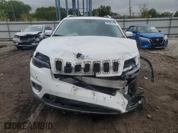 2021 Jeep Cherokee Limited with VIN 1C4PJMDX0MD172828, listed as a Copart auction lot 57807535 with 32,754 mi miles and Salvage title. Bid and sale history available at DreamBid. Image 5.