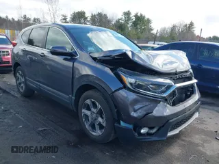 2019 Honda CR-V EX-L with VIN 2HKRW2H82KH635853, listed as a IAAI auction lot 41965265 with 48,016 mi miles. Bid and sale history available at carsss.com. Image 1.