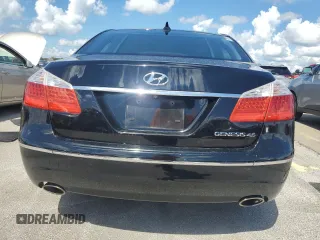 2009 Hyundai Genesis with VIN KMHGC46F89U032611, listed as a Copart auction lot 73835574 with 0 mi miles and Salvage Title. Bid and sale history available at carsss.com. Image 6.