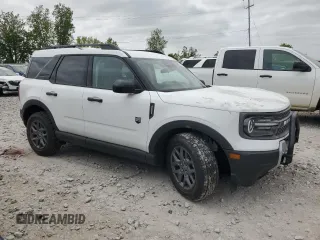 2025 Ford Bronco Sport Big Bend with VIN 3FMCR9BN2SRE19983, listed as a Copart auction lot 57457265 with Not provided miles and Salvage title. Bid and sale history available at DreamBid. Image 4.