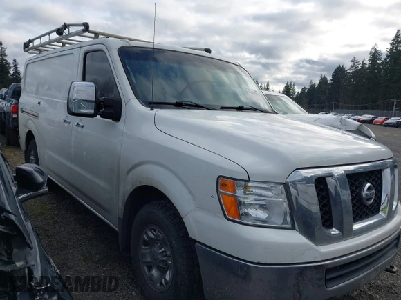 2018 Nissan NV SV with VIN 1N6AF0KY0JN805875, listed as a IAAI auction lot 41632093 with 130,052 mi miles. Bid and sale history available at carsss.com. Image 1.