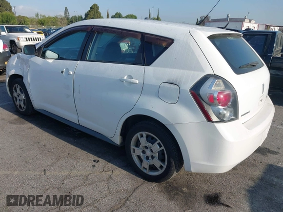2009 Pontiac Vibe with VIN 5Y2SM67059Z401610, listed as a IAAI auction lot 42150702 with 225,835 mi miles. Bid and sale history available at carsss.com. Image 3.