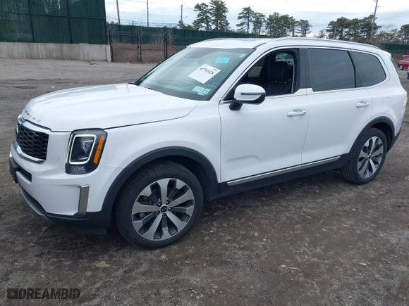 2021 Kia Telluride S with VIN 5XYP6DHC9MG167072, listed as a IAAI auction lot 41703428 with 47,725 mi miles. Bid and sale history available at carsss.com. Image 18.