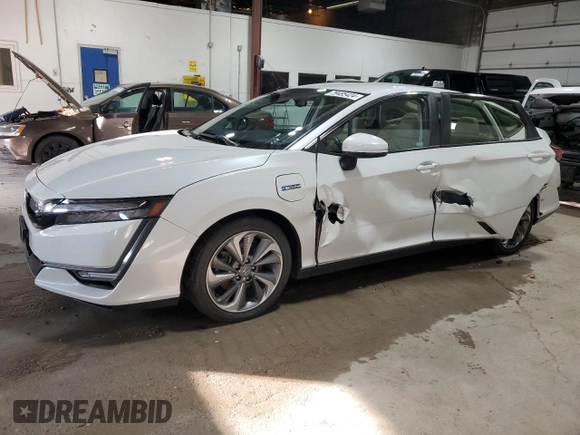 2018 Honda Clarity Touring with VIN JHMZC5F33JC015071, listed as a Copart auction lot 79485424 with 54,356 mi miles and Salvage Title. Bid and sale history available at DreamBid. Image 1.