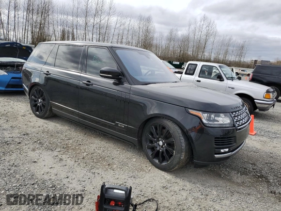 2014 Land Rover Range Rover Supercharged with VIN SALGS3TF7EA193753, listed as a Copart auction lot 48205405 with 122,881 mi miles and Clean title. Bid and sale history available at DreamBid. Image 4.
