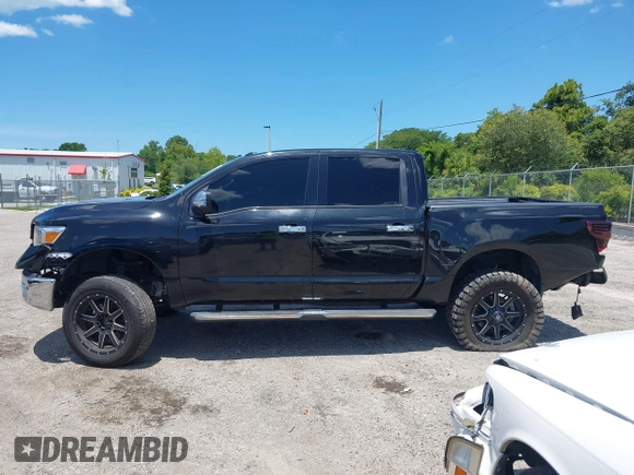2018 Nissan Titan SV with VIN 1N6AA1E60JN511357, listed as a IAAI auction lot 42582405 with 110,043 mi miles and . Bid and sale history available at DreamBid. Image 14.