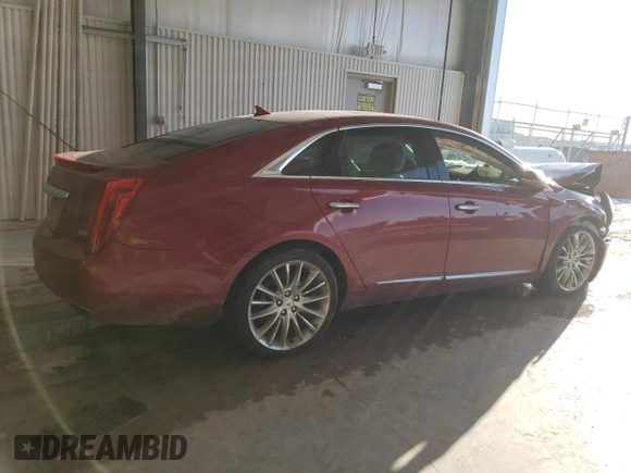 2013 Cadillac XTS Platinum with VIN 2G61V5S39D9197596, listed as a Copart auction lot 48165765 with 157,777 mi miles and Salvage Title. Bid and sale history available at carsss.com. Image 3.