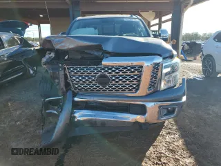 2017 Nissan Titan XD SL with VIN 1N6AA1F46HN502041, listed as a Copart auction lot 81795114 with 109,176 mi miles and Salvage Title. Bid and sale history available at carsss.com. Image 5.