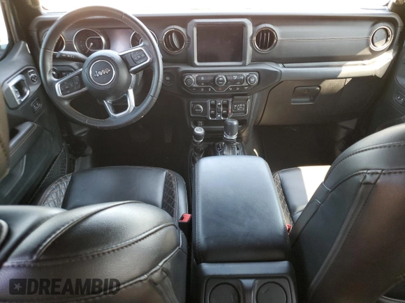 2020 Jeep Wrangler Unlimited Sahara Altitude with VIN 1C4HJXEG3LW321854, listed as a Copart auction lot 70761874 with Not provided miles and Clean title. Bid and sale history available at DreamBid. Image 8.