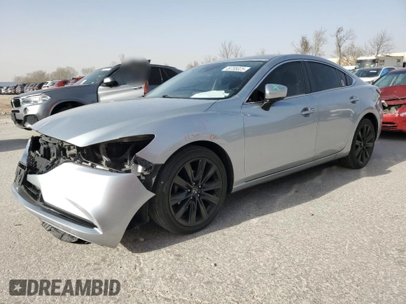 2018 Mazda 6 Touring with VIN JM1GL1VM5J1314407, listed as a Copart auction lot 49785025 with 114,662 mi miles and Salvage Title. Bid and sale history available at DreamBid. Image 1.