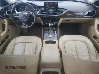 2015 Audi A6 2.0T Premium Plus with VIN WAUGFAFC3FN007747, listed as a Copart auction lot 52125165 with 160,677 mi miles and Clean Title. Bid and sale history available at carsss.com. Image 8.