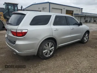 2011 Dodge Durango R/T with VIN 1D4SE6GT7BC684868, listed as a Copart auction lot 88290135 with 110,827 mi miles and Non repairable. Bid and sale history available at DreamBid. Image 3.