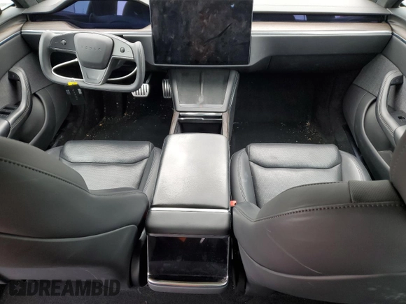 2022 Tesla Model S with VIN 5YJSA1E54NF465048, listed as a Copart auction lot 88756425 with 78,798 mi miles and Salvage Title. Bid and sale history available at DreamBid. Image 8.