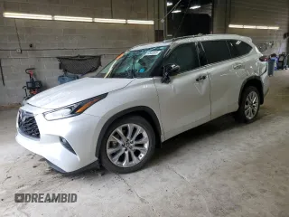 2024 Toyota Highlander LE with VIN 5TDKDRBH7RS547006, listed as a Copart auction lot 59846345 with Not provided miles and Salvage title. Bid and sale history available at DreamBid. Image 1.