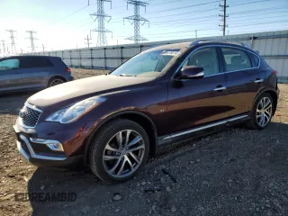 2016 Infiniti QX50 with VIN JN1BJ0RR2GM261126, listed as a Copart auction lot 83678614 with 36,164 mi miles and Salvage Title. Bid and sale history available at carsss.com. Image 1.