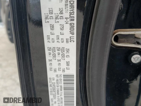 2015 Dodge Journey SXT with VIN 3C4PDDBG9FT526241, listed as a Copart auction lot 67719514 with 113,801 mi miles and Salvage Title. Bid and sale history available at DreamBid. Image 15.