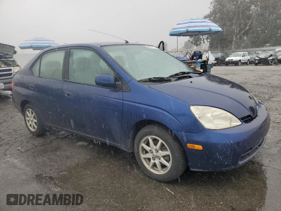2002 Toyota Prius with VIN JT2BK12U520043897, listed as a Copart auction lot 48957135 with 147,736 mi miles and Salvage Title. Bid and sale history available at carsss.com. Image 4.