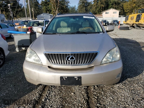 2005 Lexus RX 330 with VIN 2T2GA31U35C033954, listed as a Copart auction lot 77576014 with 81,671 mi miles and Salvage Title. Bid and sale history available at carsss.com. Image 5.