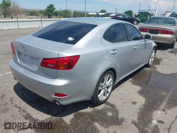 2006 Lexus IS 250 with VIN JTHBK262662013211, listed as a IAAI auction lot 42473423 with 143,129 mi miles and . Bid and sale history available at DreamBid. Image 4.
