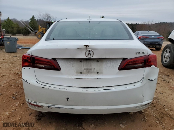 2016 Acura TLX Tech with VIN 19UUB1F59GA010567, listed as a Copart auction lot 44656575 with 245,526 mi miles and Salvage Title. Bid and sale history available at carsss.com. Image 6.