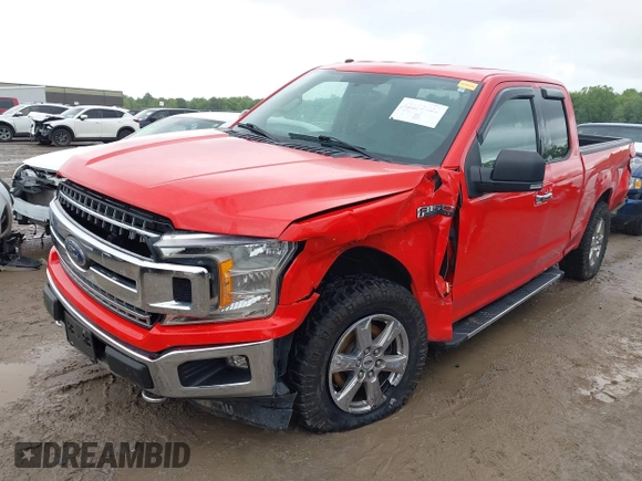 2018 Ford F-150 XL with VIN 1FTEX1EP6JFE63109, listed as a IAAI auction lot 42293426 with 55,516 mi miles and . Bid and sale history available at DreamBid. Image 6.