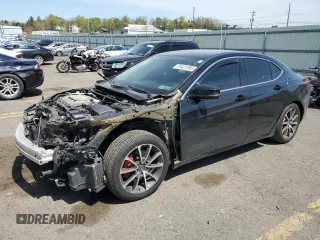 2016 Acura TLX Technology z VIN 19UUB3F50GA000571, wystawiony jako Copart lot #54431365 z przebiegiem 112 533 mil mil oraz Szkoda całkowita • Salvage title. Historia ofert i sprzedaży dostępna na DreamBid. Obrazek 1.