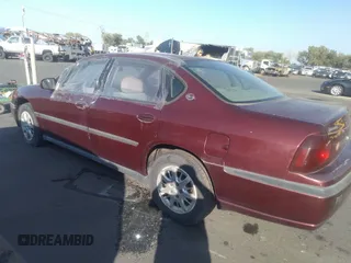 2000 Chevrolet Impala with VIN 2G1WF55E5Y9136936, listed as a IAAI auction lot 31257276 with Not provided miles and . Bid and sale history available at DreamBid. Image 3.