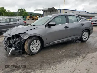 2024 Nissan Sentra S with VIN 3N1AB8BV9RY290833, listed as a Copart auction lot 55655275 with 35,999 mi miles and Salvage title. Bid and sale history available at DreamBid. Image 1.