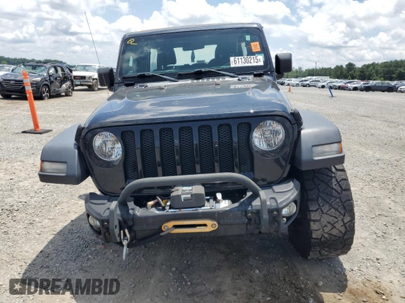 2018 Jeep Wrangler Unlimited Sport S с VIN 1C4HJXDG7JW152968, выставлен на аукционе Copart как лот 61130215 с пробегом 60 796 миль миль и Списание • Salvage title. История ставок и продаж доступна на DreamBid. Изображение 5.