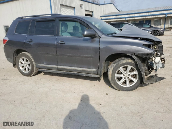 2011 Toyota Highlander with VIN 5TDBK3EH3BS076329, listed as a Copart auction lot 48865895 with 0 mi miles and Salvage Title. Bid and sale history available at carsss.com. Image 4.