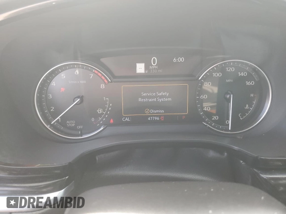 2023 Cadillac XT6 FWD Premium Luxury with VIN 1GYKPCRS6PZ127331, listed as a Copart auction lot 52951105 with 47,796 mi miles and Salvage Title. Bid and sale history available at carsss.com. Image 9.