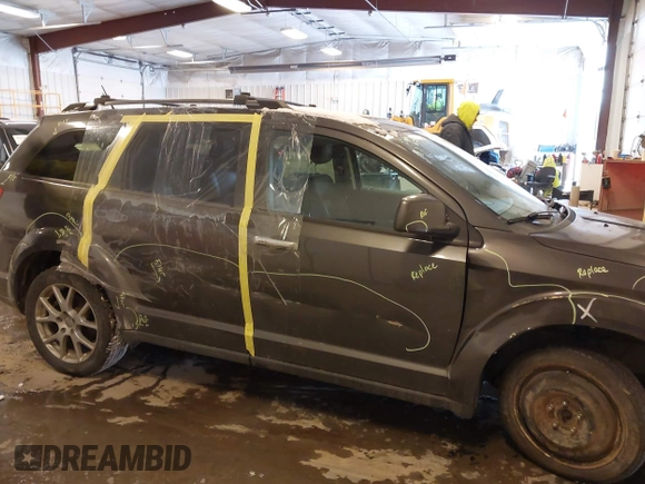 2016 Dodge Journey R/T with VIN 3C4PDDFGXGT221231, listed as a IAAI auction lot 41621414 with 130,555 mi miles and . Bid and sale history available at DreamBid. Image 6.