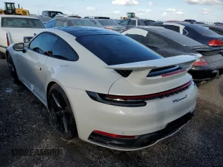 2024 Porsche 911 Carrera with VIN WP0AA2A9XRS210035, listed as a Copart auction lot 75607194 with 0 mi miles and Salvage Title. Bid and sale history available at carsss.com. Image 2.