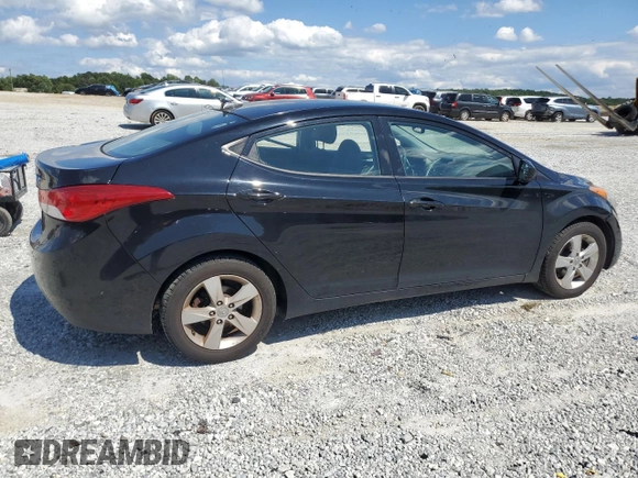 2013 Hyundai Elantra Limited с VIN 5NPDH4AE9DH277511, выставлен на аукционе Copart как лот 55348515 с пробегом 216 934 миль миль и Списание • Salvage title. История ставок и продаж доступна на DreamBid. Изображение 3.