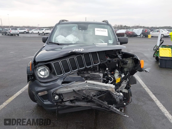 2022 Jeep Renegade Latitude with VIN ZACNJDB18NPN78989, listed as a IAAI auction lot 41636684 with 19,763 mi miles and . Bid and sale history available at DreamBid. Image 12.