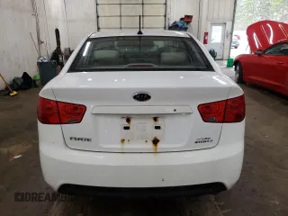 2010 Kia Forte LX with VIN KNAFT4A20A5285843, listed as a Copart auction lot 54995945 with 393,912 mi miles and Salvage Title. Bid and sale history available at carsss.com. Image 6.