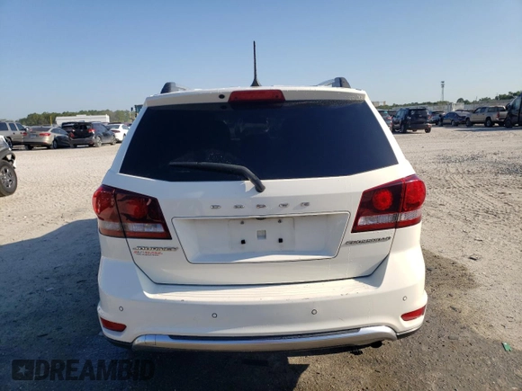 2020 Dodge Journey Crossroad with VIN 3C4PDCGB8LT269933, listed as a Copart auction lot 53468635 with 134,731 mi miles and Non Repairable. Bid and sale history available at carsss.com. Image 6.