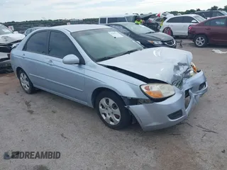 2008 Kia Spectra EX with VIN KNAFE121485532757, listed as a IAAI auction lot 42629412 with 175,767 mi miles and . Bid and sale history available at DreamBid. Image 1.