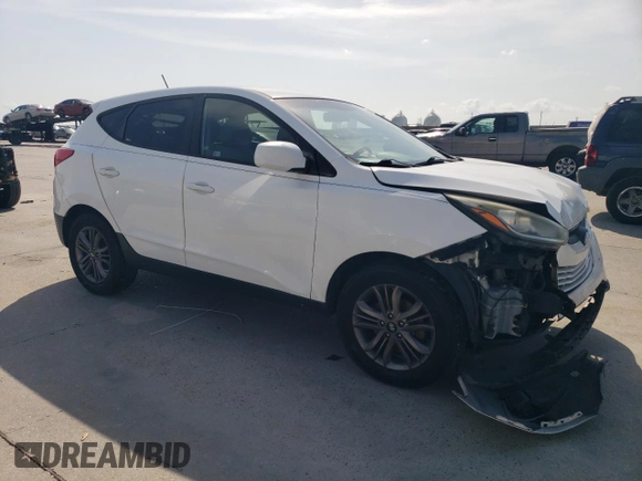 2015 Hyundai Tucson GLS with VIN KM8JT3AF2FU982417, listed as a Copart auction lot 54242845 with 174,911 mi miles and Salvage Title. Bid and sale history available at DreamBid. Image 4.