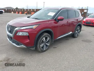 2021 Nissan Rogue Platinum with VIN JN8AT3DDXMW310514, listed as a IAAI auction lot 41836812 with 73,125 mi miles and . Bid and sale history available at DreamBid. Image 17.