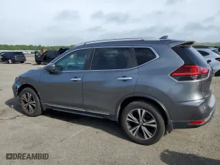 2017 Nissan Rogue SL with VIN 5N1AT2MV5HC760170, listed as a Copart auction lot 66713294 with 127,853 mi miles and Clean Title. Bid and sale history available at carsss.com. Image 2.