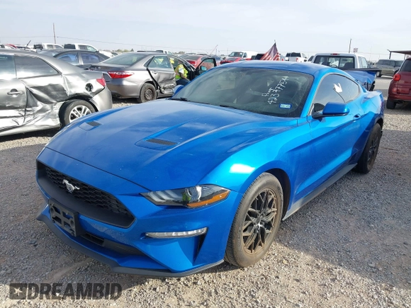 2019 Ford Mustang EcoBoost with VIN 1FA6P8THXK5185806, listed as a IAAI auction lot 42347754 with 18,920 mi miles and . Bid and sale history available at DreamBid. Image 17.