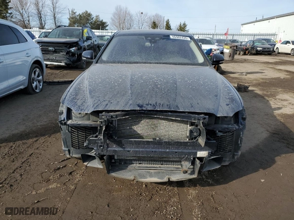 2016 Jaguar XF 35t Prestige with VIN SAJBK4BV2GCY18133, listed as a Copart auction lot 46502435 with 149,635 mi miles and Clean Title. Bid and sale history available at carsss.com. Image 5.