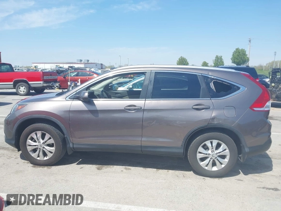 2014 Honda CR-V EX-L with VIN 5J6RM4H70EL096555, listed as a IAAI auction lot 42038062 with 113,601 mi miles. Bid and sale history available at carsss.com. Image 14.
