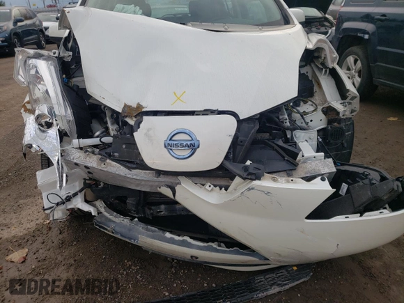 2015 Nissan LEAF SV with VIN 1N4AZ0CP0FC304221, listed as a Copart auction lot 65046292 with 128,625 mi miles. Bid and sale history available at carsss.com. Image 9.