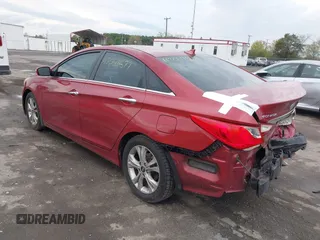 2013 Hyundai Sonata Limited with VIN 5NPEC4AC3DH793980, listed as a IAAI auction lot 42041577 with 138,878 mi miles and . Bid and sale history available at carsss.com. Image 3.