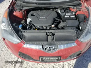 2012 Hyundai Veloster w/Gray Int with VIN KMHTC6AD6CU041458, listed as a Copart auction lot 75748714 with Not provided miles and Non repairable. Bid and sale history available at DreamBid. Image 11.
