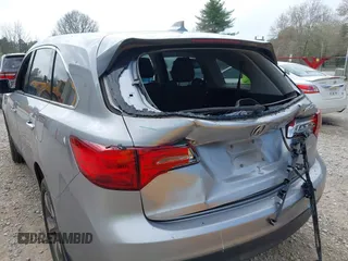 2016 Acura MDX with VIN 5FRYD3H27GB001252, listed as a IAAI auction lot 41799063 with 181,776 mi miles and . Bid and sale history available at carsss.com. Image 6.