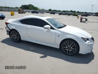 2018 Lexus RC with VIN JTHS85BC3J5004469, listed as a Copart auction lot 53468235 with 61,949 mi miles and Salvage Title. Bid and sale history available at carsss.com. Image 4.