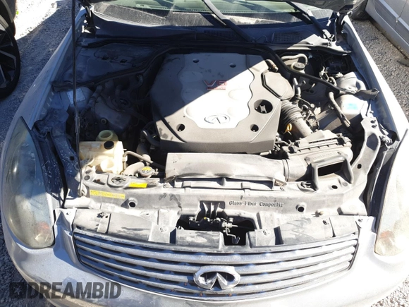 2005 Infiniti G35 Coupe with VIN JNKCV54E25M416163, listed as a Copart auction lot 71512864 with 224,819 mi miles and Non Repairable. Bid and sale history available at carsss.com. Image 11.